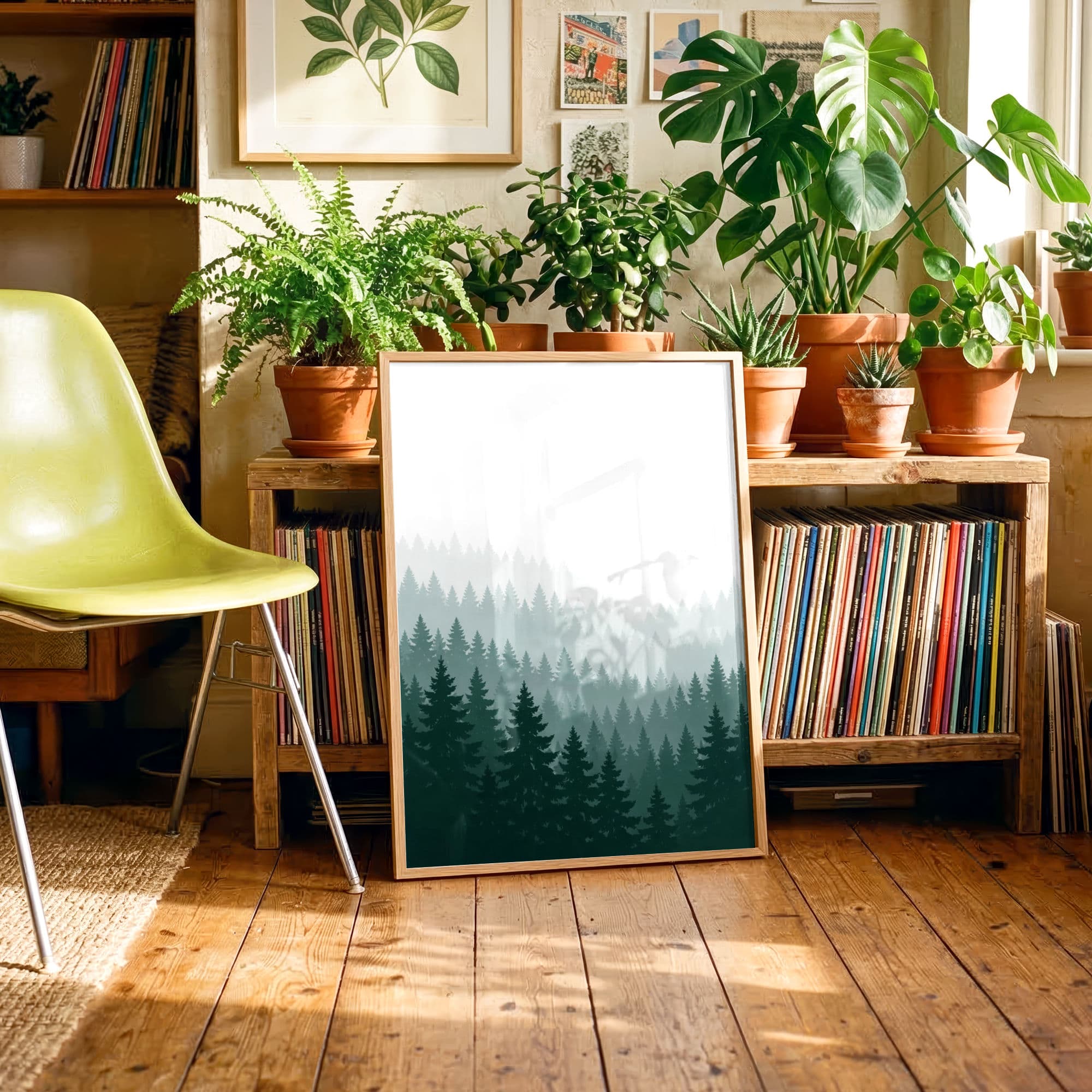 Abstract Line Art Poster — Set of 3